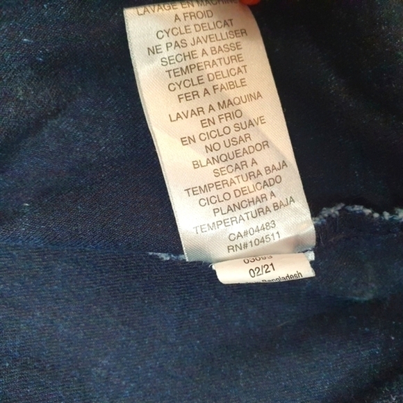 SMILEY WORLD Kids Cropped Punk Jean Trucker Jacket Yellow Smiley Face Girl Sz 12 - Picture 9 of 10